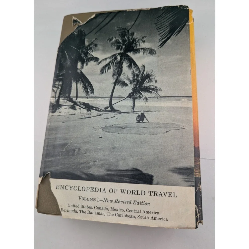 Encyclopedia of World Travel (2‑Volume Set) 1961 Doubleday Hardcover
